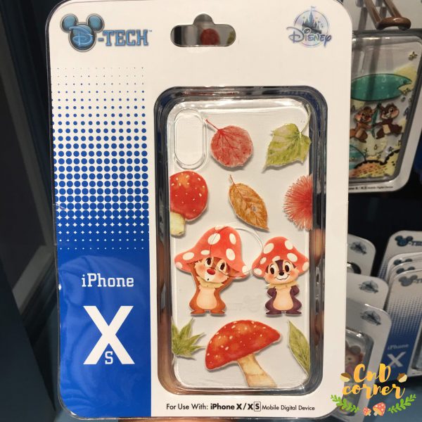 Electricals and Tech 電子產品 Chip n Dale Autumn Mushroom iPhone XS Case 大鼻鋼牙秋天蘑菇iPhone XS手機殼 Chip n Dale 大鼻鋼牙