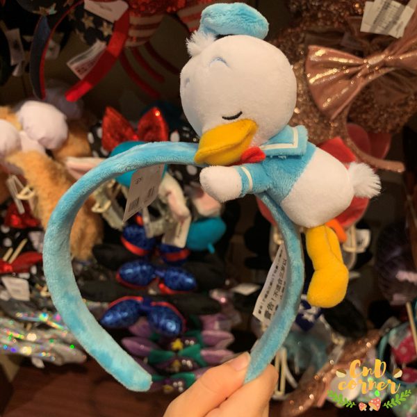 Accessories 配飾 Donald Sleeping Plush Headband 唐老鴨訓覺公仔頭箍 Donald and Daisy Duck 唐老鴨黛絲