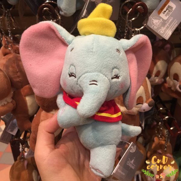 Plush 公仔 Dumbo Begging Plush Keychain 小飛象合手公仔掛飾 Dumbo 小飛象