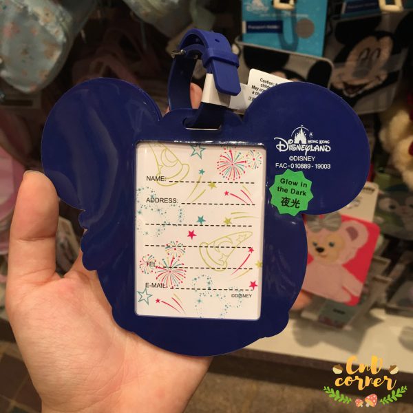 Bag and Purse 袋類 Magician Mickey & Friends Mickey Head Shaped Luggage Tag 魔法師米奇與好友米奇頭行李牌 Donald and Daisy Duck 唐老鴨黛絲