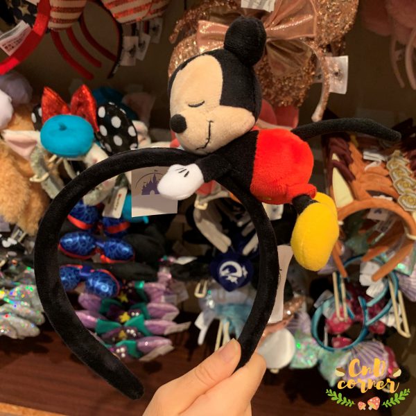 Accessories 配飾 Mickey Sleeping Plush Headband 米奇訓覺公仔頭箍 Mickey and Minnie Mouse 米奇與米妮
