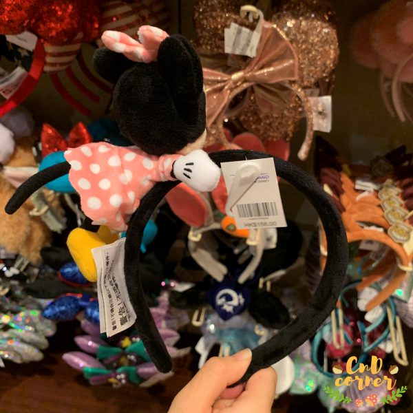 Accessories 配飾 Minnie Sleeping Plush Headband 米妮訓覺公仔頭箍 Mickey and Minnie Mouse 米奇與米妮