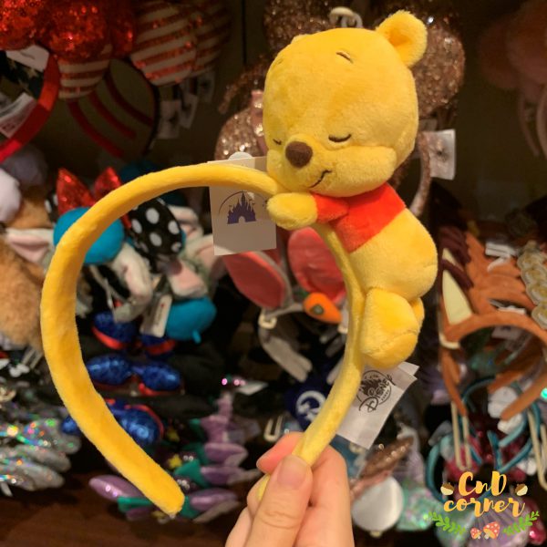 Accessories 配飾 Pooh Sleeping Plush Headband 小熊維尼訓覺公仔頭箍 Pooh and Friends 小熊維尼與好友