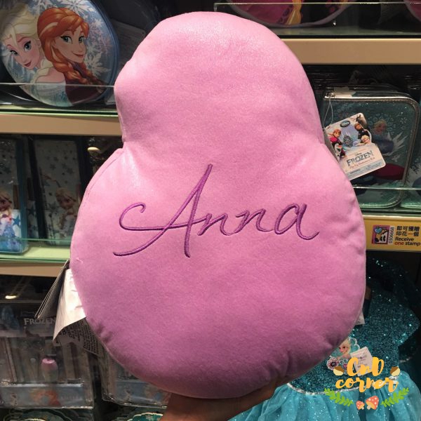 Homeware 居家用品 Anna Head Pillow 安娜咕𠱸 Disney Princess 迪士尼公主