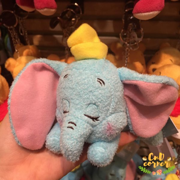 Plush 公仔 Dumbo Sleeping on Stomach Plush Keychain 小飛象趴睡公仔掛飾 Dumbo 小飛象