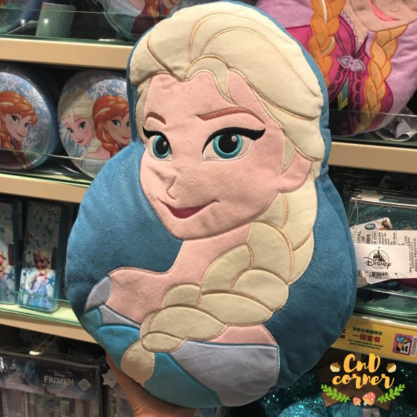 Homeware 居家用品 Elsa Head Pillow 愛莎咕𠱸 Disney Princess 迪士尼公主