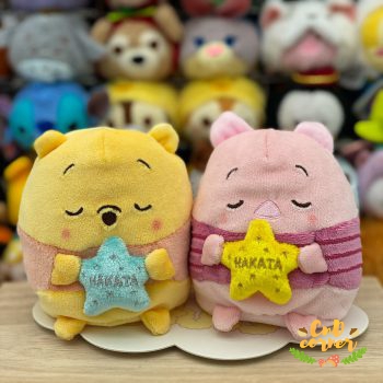 Plush 公仔 Ufufy Hakata Pooh & Piglet Set 2017 博多小熊維尼與小豬套裝 In Stock Product 現貨商品