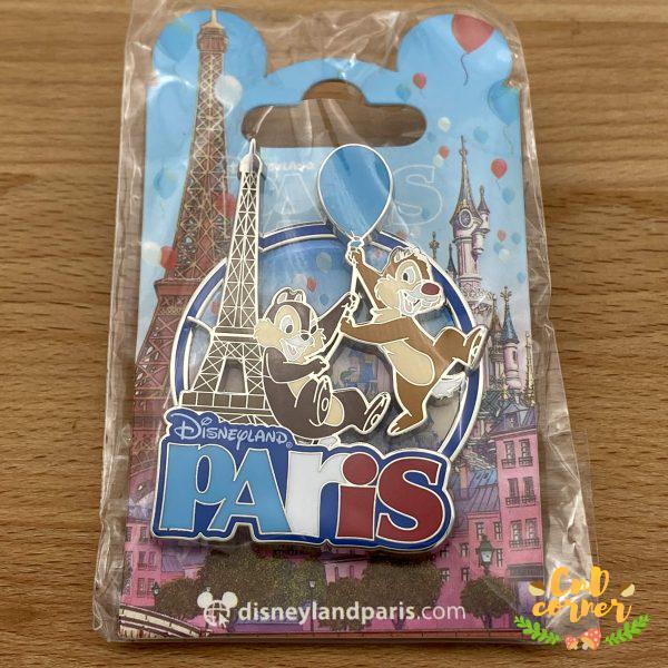 Pin 徽章 Chip n Dale Paris Disneyland Pin 大鼻鋼牙巴黎迪士尼樂園徽章 Chip n Dale 大鼻鋼牙