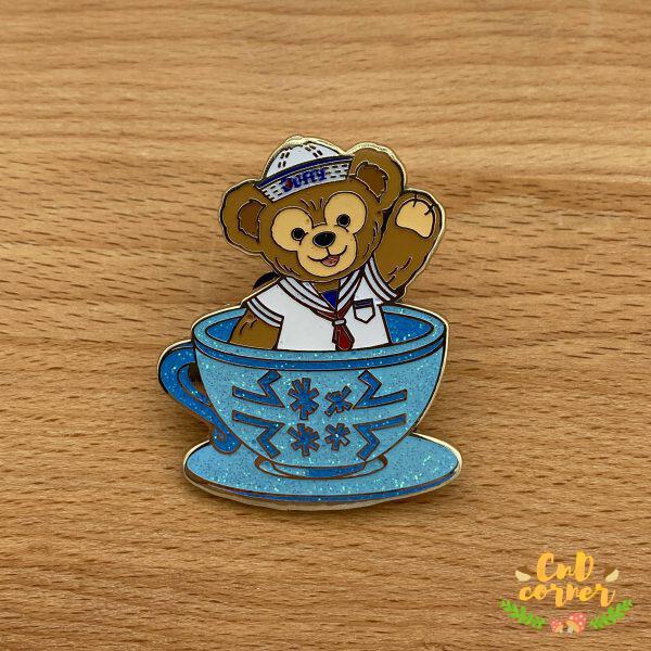 Pin 徽章 Tea Cups Pin Duffy 咖啡杯徽章達菲 Disney Member Exclusive 迪士尼會員限定
