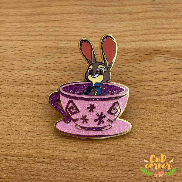 Pin 徽章 Tea Cups Pin Judy 咖啡杯徽章茱迪 Disney Member Exclusive 迪士尼會員限定