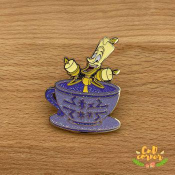 Pin 徽章 Tea Cups Pin Lumiere 咖啡杯徽章盧米亞 Beauty and the Beast 美女與野獸