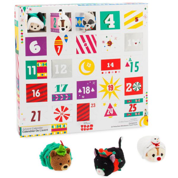 Plush 公仔 Tsum Tsum Advent Calendar Mickey & Minnie 2018 聖誕月曆米奇米妮 Christmas 聖誕節
