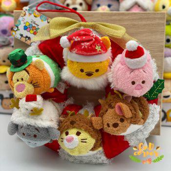 Plush 公仔 Tsum Tsum Christmas Wreath 2016 聖誕花環 Christmas 聖誕節