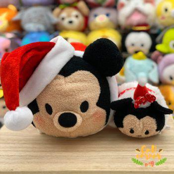 Plush 公仔 Tsum Tsum Christmas Wreath Mickey & Minnie 2017 聖誕花環米奇與米妮 Christmas 聖誕節