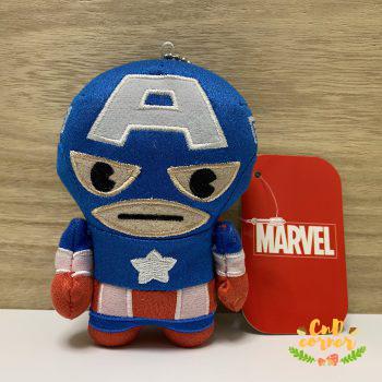 Plush 公仔 Captain America Plush Keychain 美國隊長掛飾 In Stock Product 現貨商品