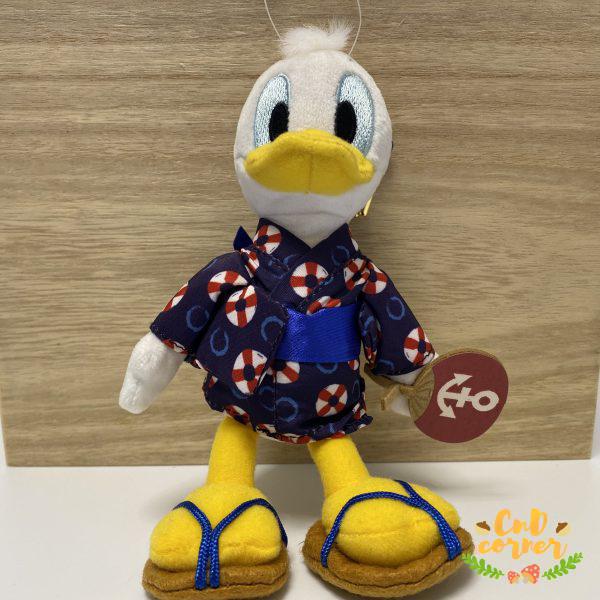 Plush 公仔 Donald Plush Keychain Kimono 唐老鴨掛飾浴衣 Donald and Daisy Duck 唐老鴨黛絲