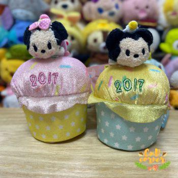 Plush 公仔 Tsum Tsum Scented Cupcake Mickey & Minnie 香味蛋糕米奇與米妮 In Stock Product 現貨商品