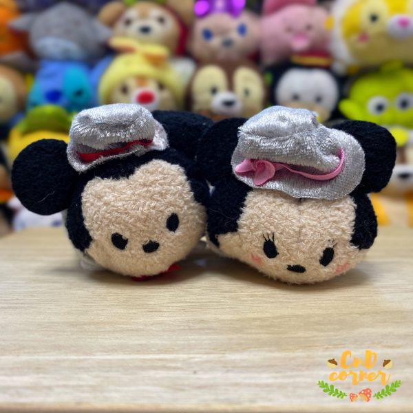 Plush 公仔 Tsum Tsum D23 Expo Top Hat Mickey & Minnie 禮帽米奇與米妮 In Stock Product 現貨商品